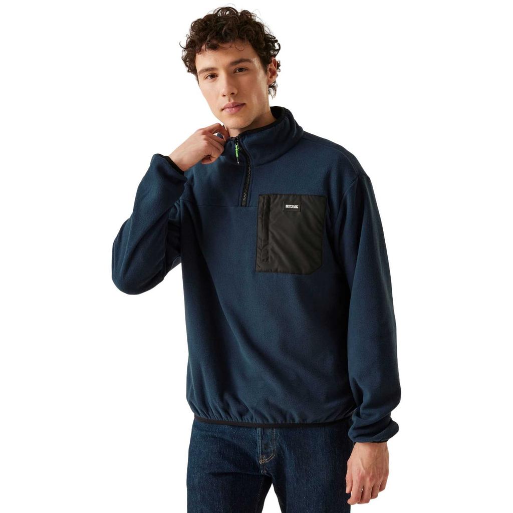 Regatta Mens Frankie Half Zip Fleece Top