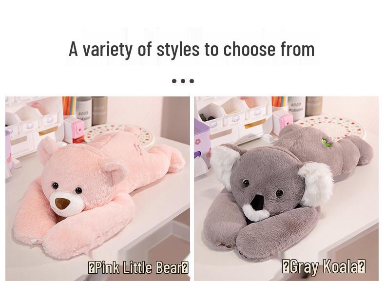 New Style Raccoon Panda Plush Toy - Cartoon Shoulder Doll for Kids