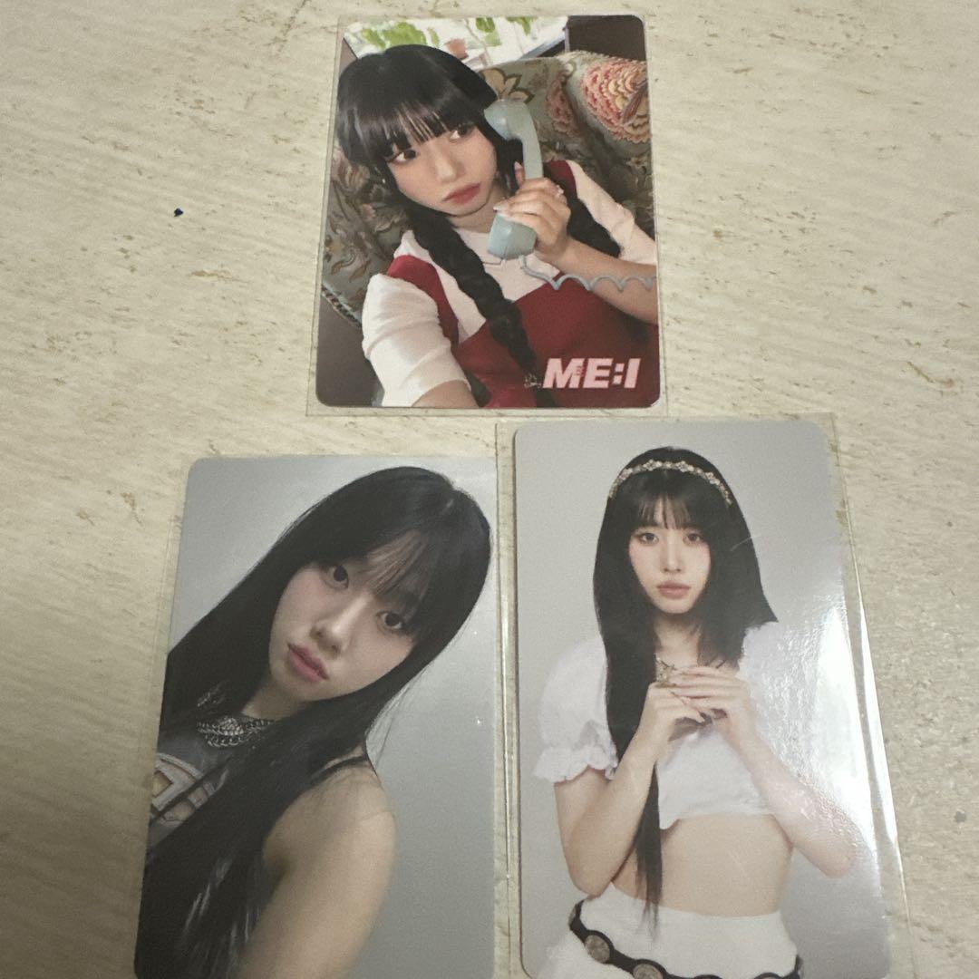 

[USED] ME:I Meai Takami Fuminori venue-limited CD trading card