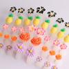 8Pcs/lot Soft Silicone Daisy Nail Art Tool Toe Separator Foot Finger Divider Manicure Pedicure Care