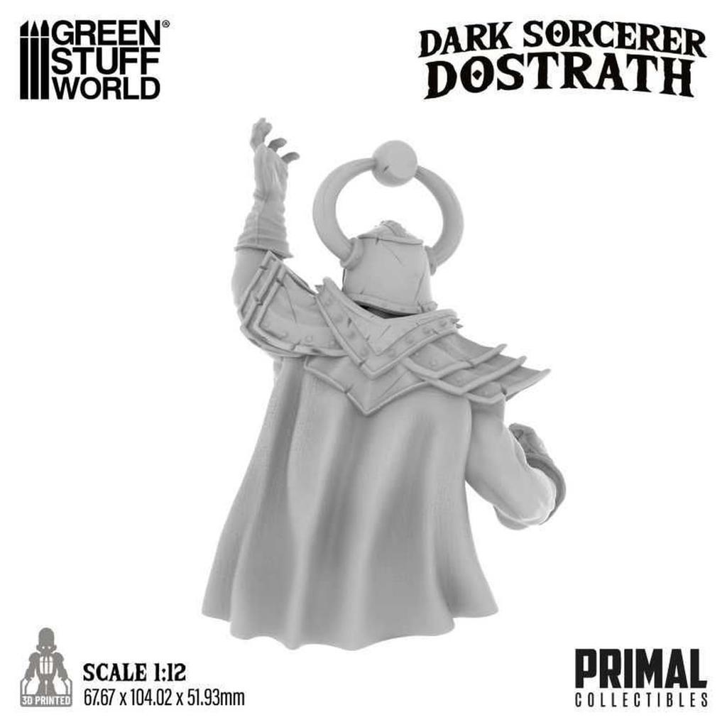 Green Stuff World Scale PRIMAL Collectibles Dark Magician Dostras 3D Printer Kit 1/12 GSWD-12673 (Person)