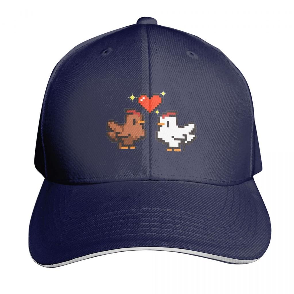 Stardew Valley Pixel Cow Game Cap Fashion Casual Baseball Caps Adjustable Hat Hip Hop Summer Unisex Baseball Hats