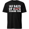 PrimeChoose 107 Days of Hope Thank You Kamala Harris Floral Design Retro Vintage T-Shirt for Men, Women, Kids, Friends and Family