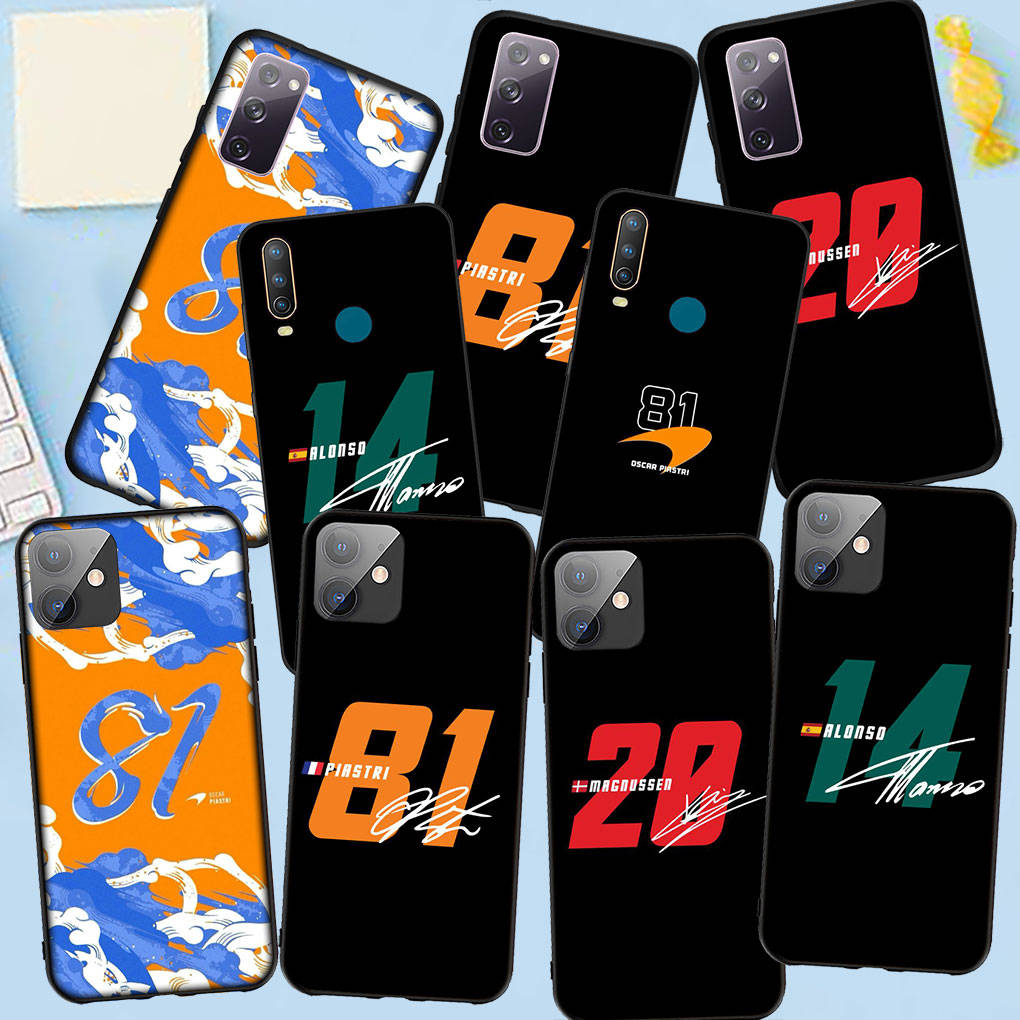 Phone Case for Samsung Galaxy S25 S24 S23 iPhone 16 15 Xiaomi Redmi Note 14 13 12 16E X 11 Pro Max OPPO Moto Huawei F1 Number No 14 81 No14 No81 Cover