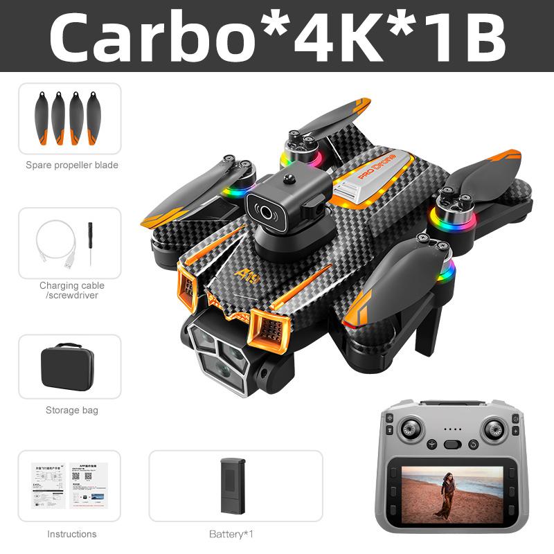 Genuine Drone A19 Pro 8K Professional HD Dual Camera Photography Brushless Foldable Quadcopter 5G GPS RC Distance 360°Obstacle Avoidance Drones Toys