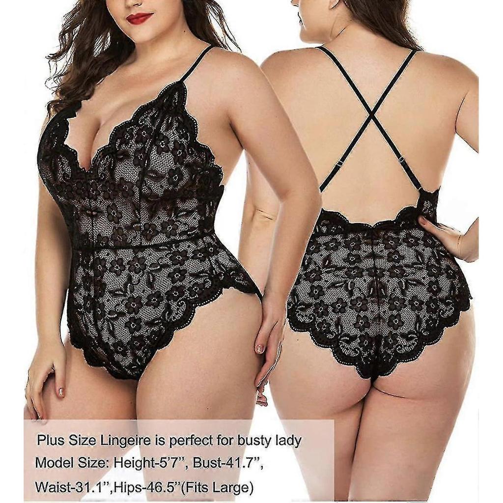 Lace Bodysuit For Women Tummy Control Shapewear Women's V-neck Camisole