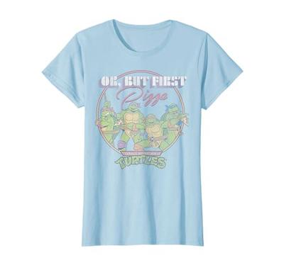 Teenage Mutant Ninja Turtles Ok But First Pizza T-Shirt