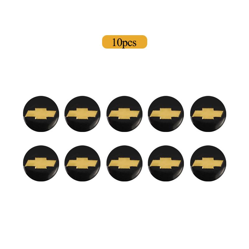 

5/10Pcs Aluminum Car Remote Key Stickers Logo Decals For Chevrolet Avalanche Orlando kalos Equinox Groove Volt Lacetti Trax Niva
