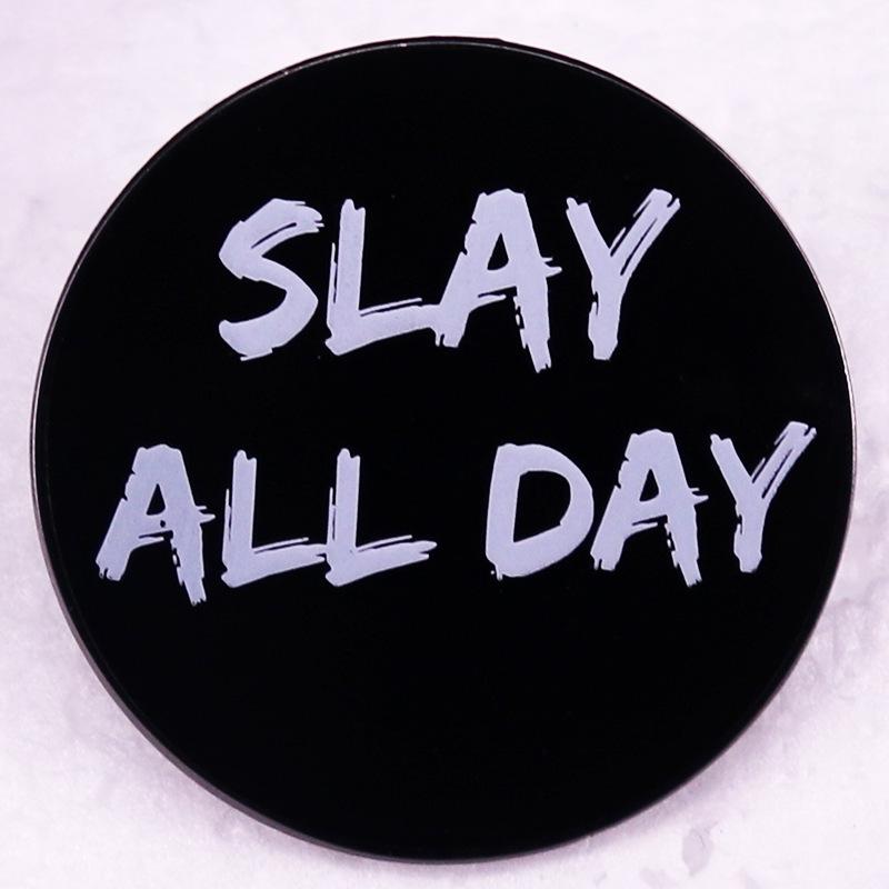 

Whole Day Song Brooch Badge