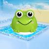 LED Light Frogs Baby Bath Toy Automatic Water Sprayer Water Sprinkler Bath Toy  Bath Time