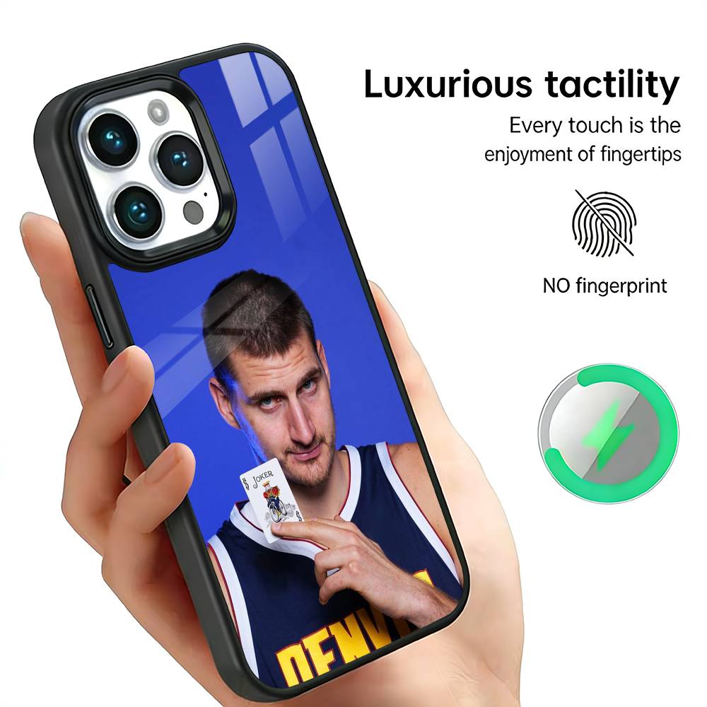 

Basketball N-Nikola J-Jokic Phone Case For iPhone17,16,15,14,13,12,11 Plus,Pro Max For Magsafe Wireless Charging iPhone11PRO