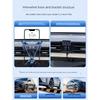 Suitable for 17-25 Models of Hongqi H5/H5S, Special Car-Mounted Bracket Modified with Wireless Charging and Car Navigation Stand