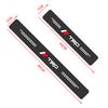 4Pcs Carbon Fiber Auto Door Threshold Waterproof Stickers Accessories For TRD Toyota Corolla Rav4 Auris Camry Yaris CHR