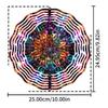 New Style, Mandala, 3D Rotating Wind Decoration, Home and Outdoor, Courtyard Garden, Pendant Decoration, Gifts