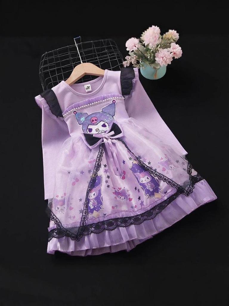 Sukienka zimowa Kuromi Princess Lolita
