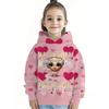 Cappuccina Ballerina Funnu Italian Brainrot Meme Girl Clothes Hoodies Autumn Winter Long Sleeve Sweatshirts Casual Children Tops