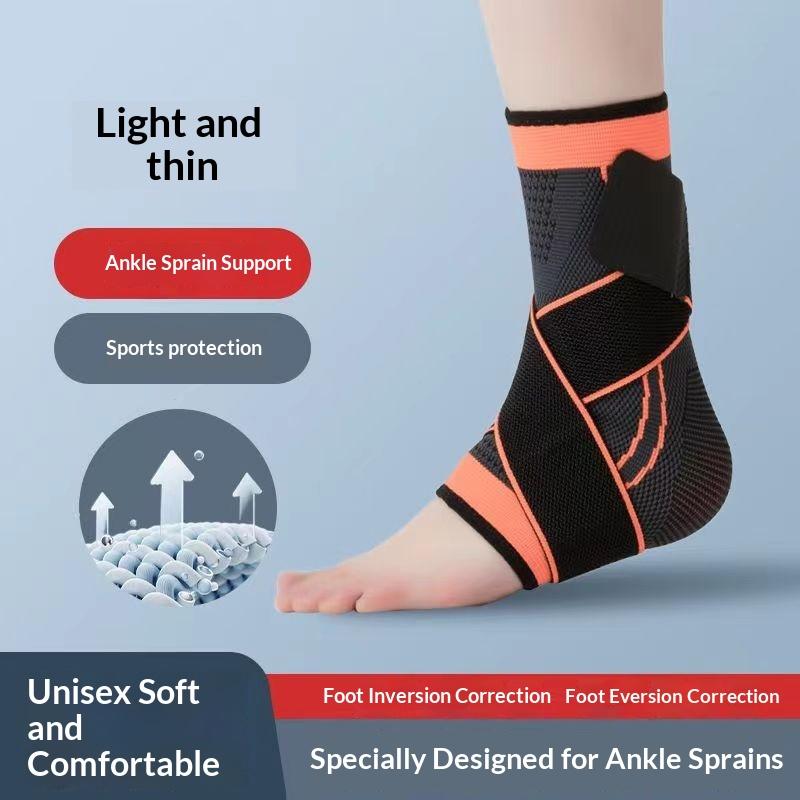 1 Pc Compression Ankle Support Sports Adjustable Basketball Ankle Wrap Men Women Hiking Running Prevent Ankle Protector