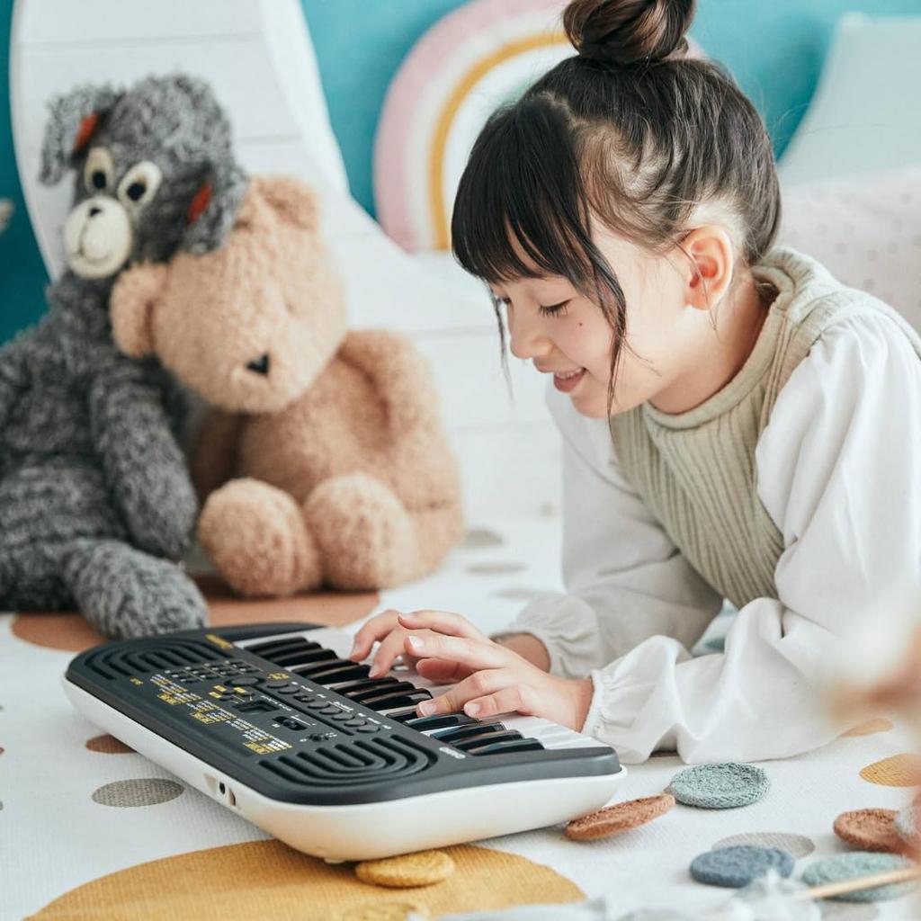 Color Set Color Headphones Bag Casio Electronic Keyboard SA51 SA50 Casiotone 32 Mini Keyboard Black White White Green Children Beginners Beginners