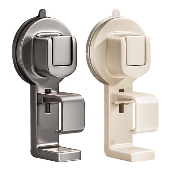 Adjustable Basin Hanger Suction Cup Bathroom Hook Heavy Duty Wall Hook for Kitchen Bathroom Basins Towels Storage