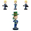 Fallout Vault Boy Resin Art Kontorsdekor med tecknade skulpturer för fans