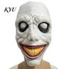 Script Horror Gioco di Morte Maschere Halloween Maschera dell'Esorcista, Jack a Doppio Strato Spaventoso Maschera in Lattice Viso Realistico Maligno per Copricapo Festa, Cosplay Spaventoso