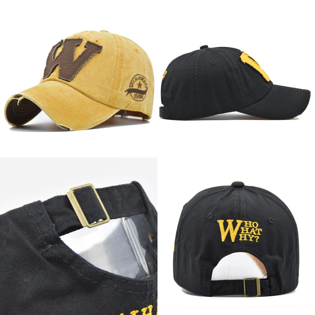 Summer Spring Autumn Unisex Cotton Baseball Cap With Geometric Embroidery Adjustable Size For Couples Adults Teens