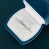 BELLA BOX Fashion Cubic Zirconia Finger Rings for Women Simple Stylish Girl Ring Dance Party Daily Wear Versatile Female Jewelry