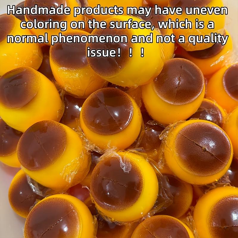 Creative Caramel Pudding Squishy Fidget Toy Building Block Filling No Rebound Squeeze Toy Adult Sensory Stress Relief Fidget Toy