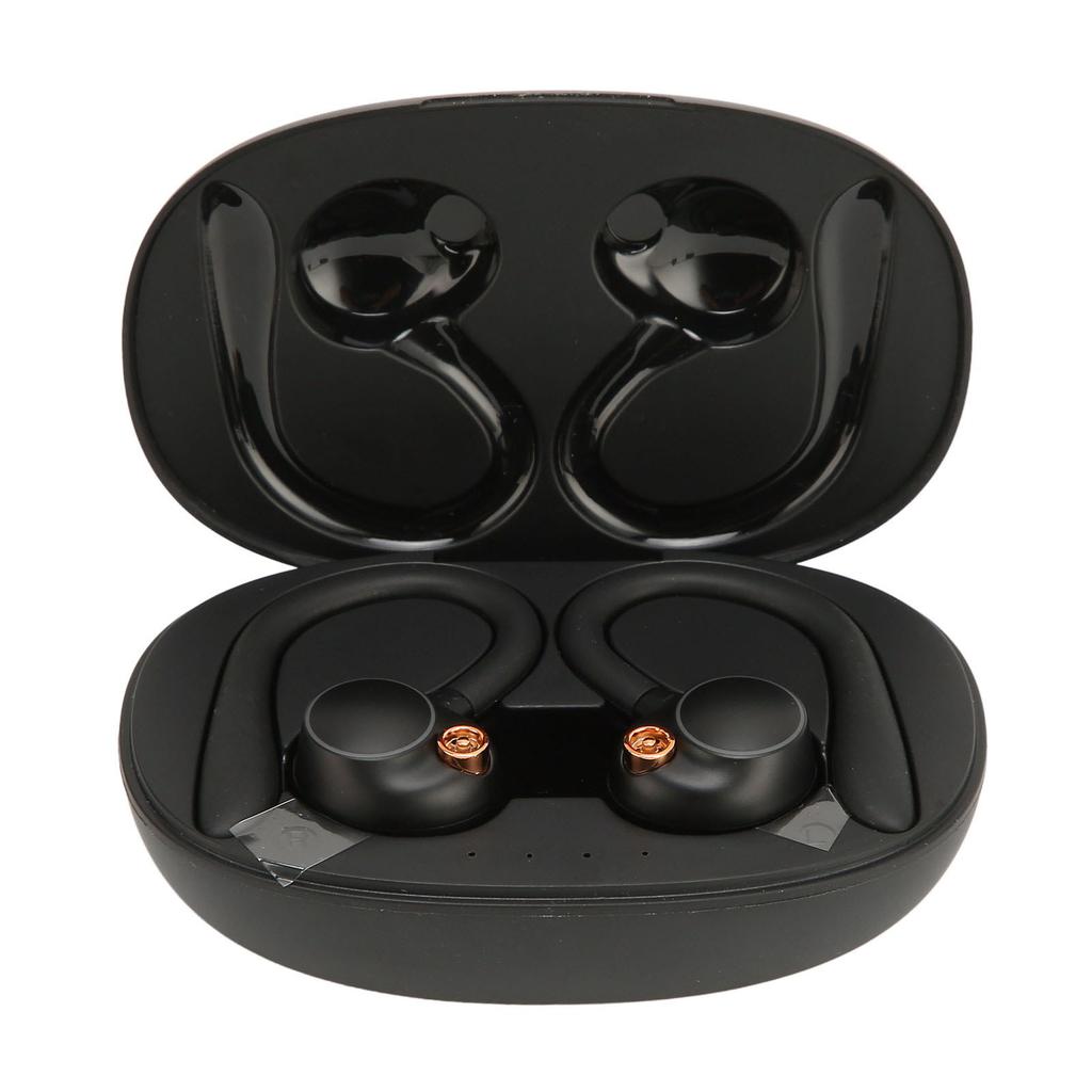 Bluetooth 5.3 Earbuds Stereo IPX7 Waterproof Noise Reduction Low Latency HD Ear Hook HiFi Wireless E