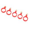 5 Pcs Lure Rod Hook All in One High Elastic Rubber Lua Rod Ring Hook Fishing AccessoriesS