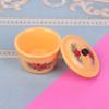 2/3Pcs Dollhouse Miniature Nostalgic Life Scene Decoration Supplies Chinese Double Happiness Enamel Basin Doll Accessories Toy