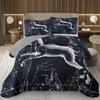 12 Constellation Astrology Bedspreads Zodiac Coverlet Boho Exotic Twin King Bedding Set Reversible Grey Quilted Bedspread Cover