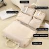 Bolsa de armazenamento de viagem 7 em 1, organizador de mala, classificação de roupas e roupas íntimas, bolsa de armazenamento de grande capacidade