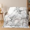 Lussuosa Coperta in Flanella Colorata Marmo Oro Nero Morbida Calda Coperta Plaid per Camera da Letto Soggiorno Letto Viaggio Picnic