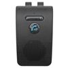 Car Bluetooth Speakerphone Wireless Sun Visor Receiver Adapter Handsfree MP3 Speaker with Back Clip
