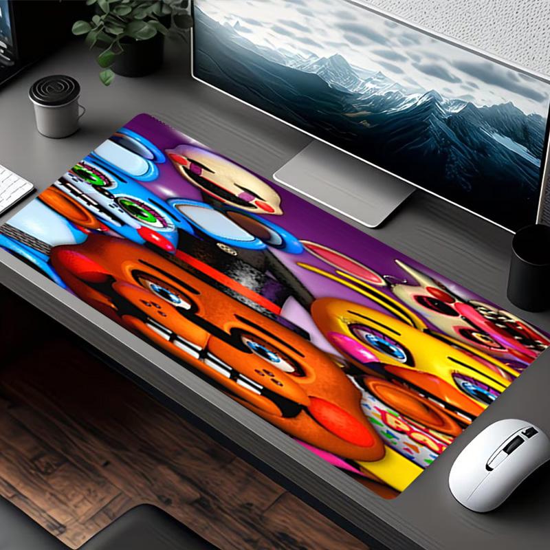 Ποντικοουαλί Five Nights at Freddy's, για Πληκτρολόγιο Pad Laptop PC Mat για Γραφείο Οικιακή Χρήση, Διακόσμηση Γραφείου, Τέλειο Δώρο Γενεθλίων για Παίκτες