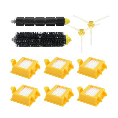6 HEPA-Filter + 2 Seitenbürsten + 1 Satz Borstenbürste für iRobot Roomba 700 Ersatzteile 760 770 780