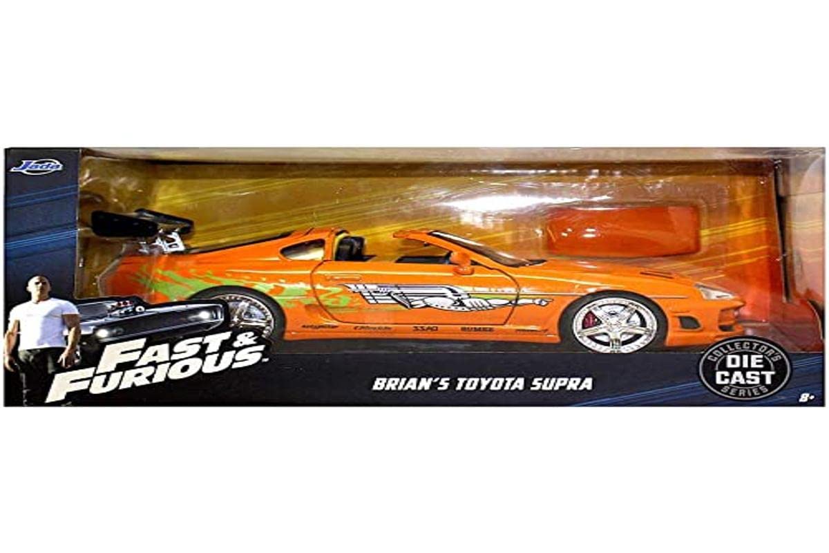

Форсаж Небесный Форсаж Jada Toys масштаб 1:24 литая машина 1994 Toyota Supra FAST & FURIOUS ЛИТАЯ LYKAN HYPERSPORT JADA TOYS TOYOTA БРАЙАНА