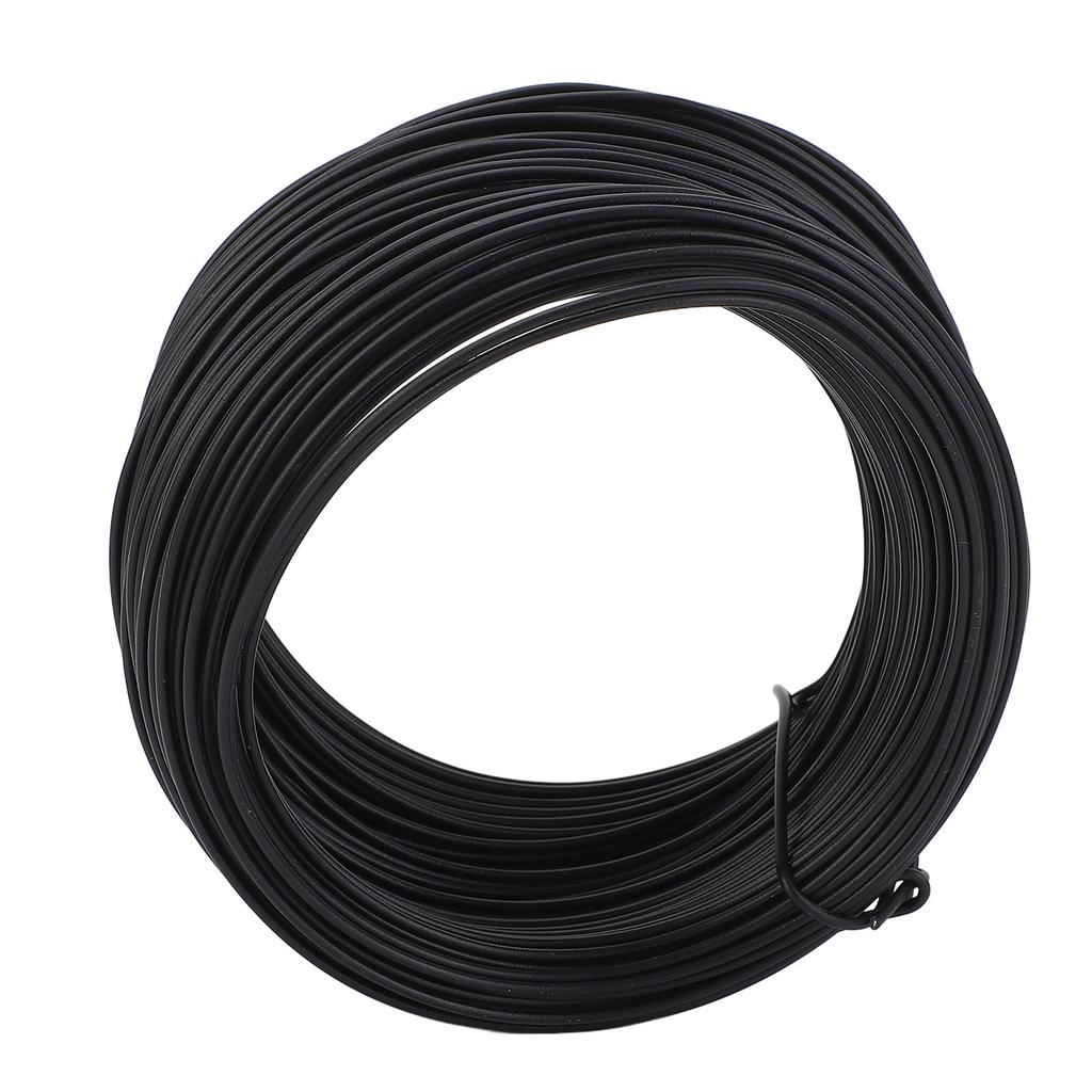 Electro Galvanized Iron Wire 0.9 40m Round Sturdy Flexible PVC Coated Binding Tie Wire