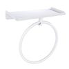 Elegant Brushed Towel Holder Rack For Small Space 180 Degrees Rotate Function 304 Stainless Steel