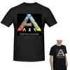 100 Cotton Ark Survival Evolved Black Tshirt Unisexs Funny Oversized T Shirt Unisex Crew Neck Summer Shirts Tops S6xl