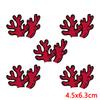 10pcs Lots Summer Wave Slippers Embroidered Patches On Clothes Shell Coral Patch Iron On Patches For Clothing Hats Jackets Diy 