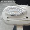 1Pc Solar Power Car LED Warning Lights Safety Fake Lamp Car Security Light Car Warning Light Accessories Anti-Theft Strobe Lamp
