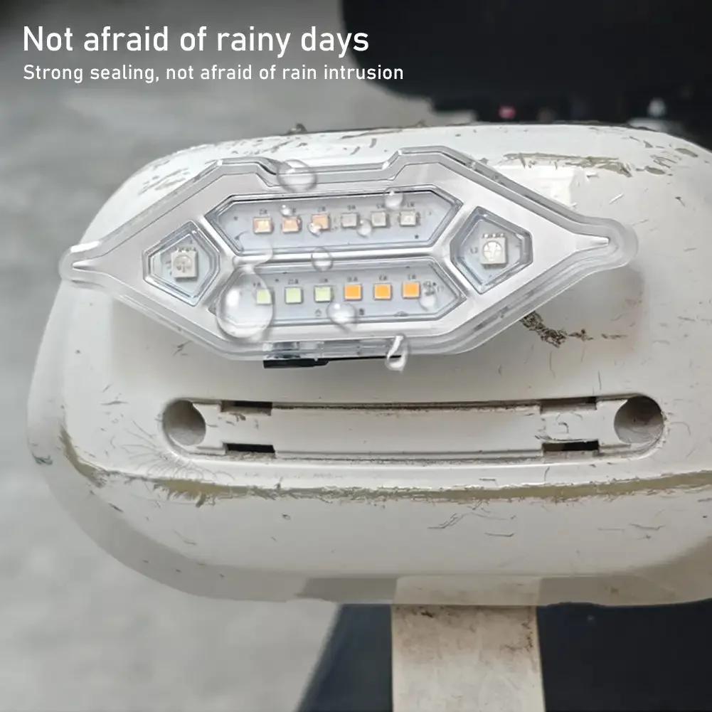 1Pc Solar Power Car LED Warning Lights Safety Fake Lamp Car Security Light Car Warning Light Accessories Anti-Theft Strobe Lamp
