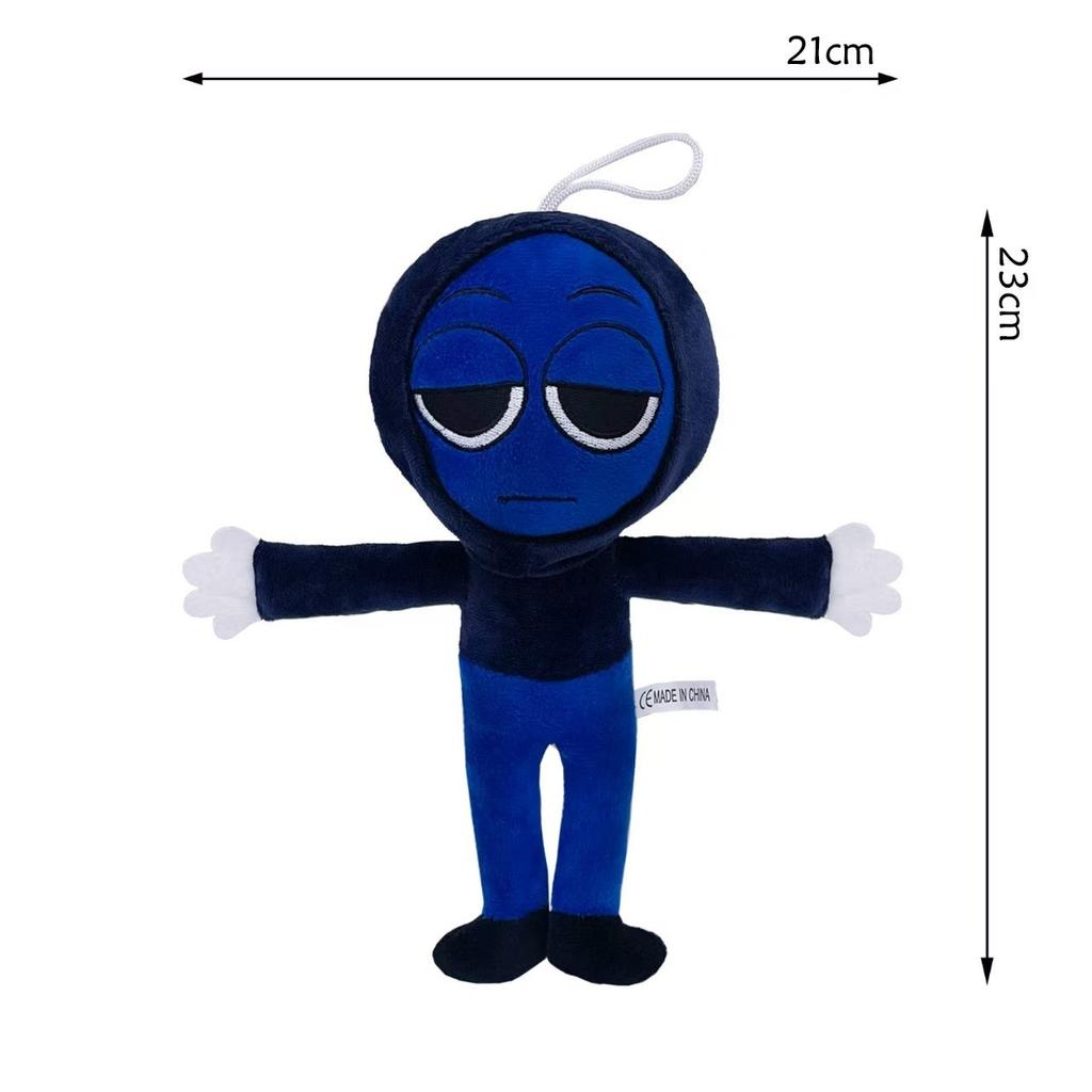 Sprunki Plush To My Set Sprunky Peluche Plushie Soft  Game Cartoon Stuff Humanoid Dolls For Kids Birthday Christmas Gift