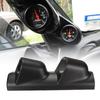 Μαύρο / ανθρακονήματα ABS Car A-Pillar Pod Gauge Holder Universal Fit Most Vehicle - Μόνο για Αριστεροτίμονα αυτοκίνητα