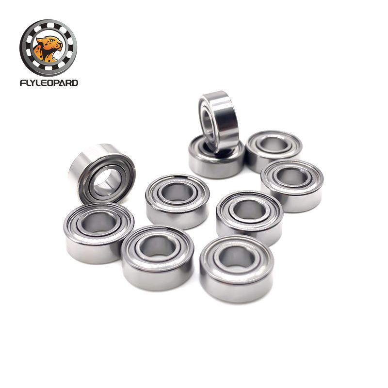 In-stock 6900 2RS Thin-walled Deep Groove Ball Bearing, 10x22x6, High-speed Motor Bearing with Blue Rubber Seal.