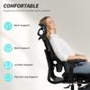 Ergonomic Office Chair, High Back Mesh Desk Chair, Black