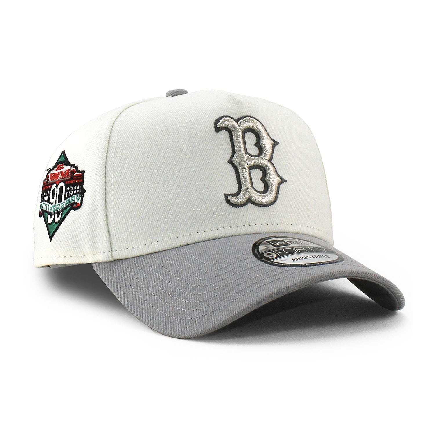 

Ограниченная кепка 9FORTY Snapback SNAPBACK CAP 940 MLB MiLB NFL NBA Hat Цветной козырек BRIM Боковая нашивка Red Sox [New Era] EU/AU (Бостон (90TH Крем)) [Элемент]
