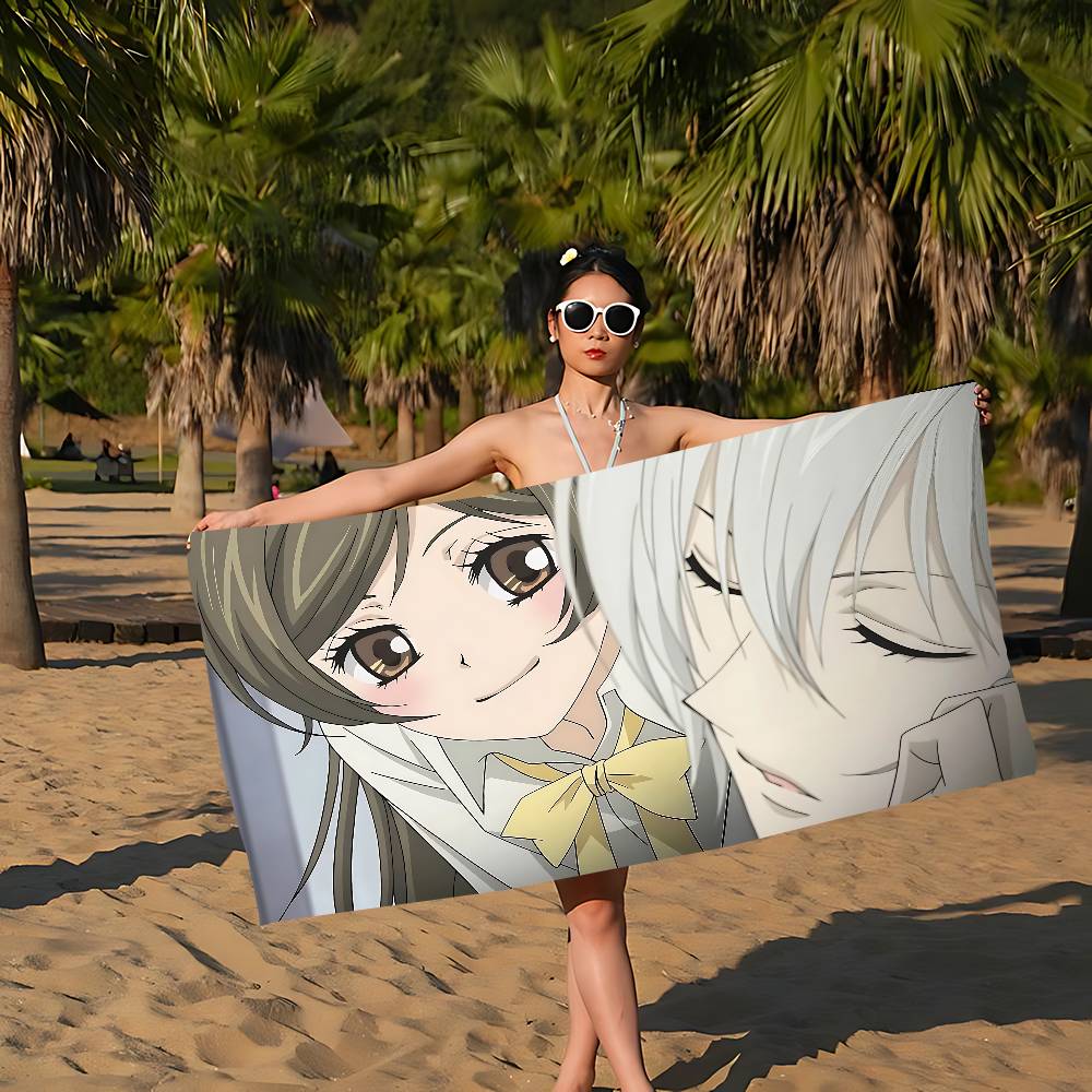 Anime Kamisama K-Kisss Microfiber Beach Towel Absorbent Quick dry Soft Yoga Swimming Resort Mountain Climbing Towel